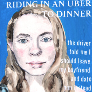 Riding in an Uber to Dinner