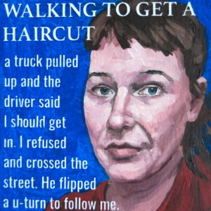 Walking to Get a Haircut