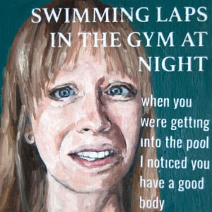 Swimming Laps in the Gym at Night